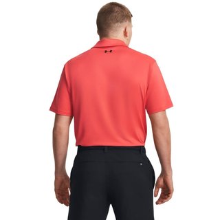 Under Armour T2G men's polo, venom red