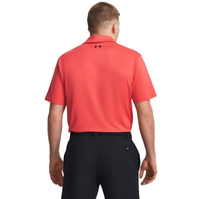 Under Armour T2G men's polo, venom red