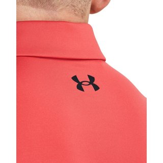 Under Armour T2G men's polo, venom red