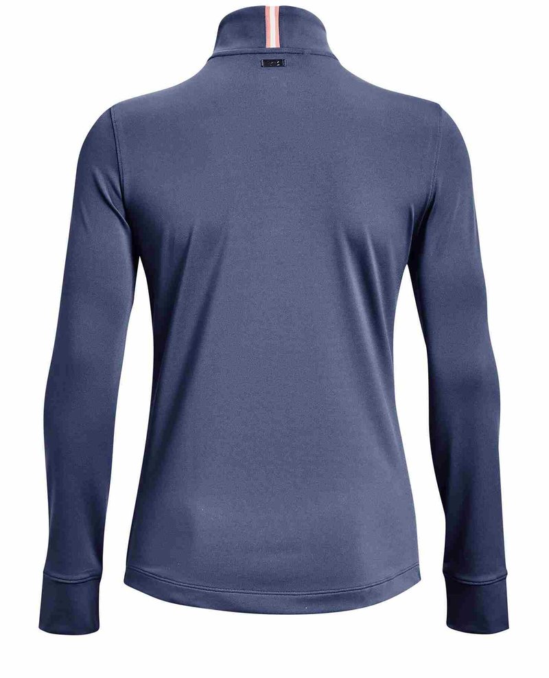 Under Armour Playoff 1/4 Zip women's sweatshirt, hushed blue