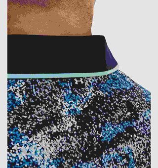 Under Armour Iso-Chill Edge men's polo, midnight navy/blizzard