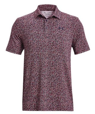 Under Armour Playoff 3.0 Printed men's polo, navy