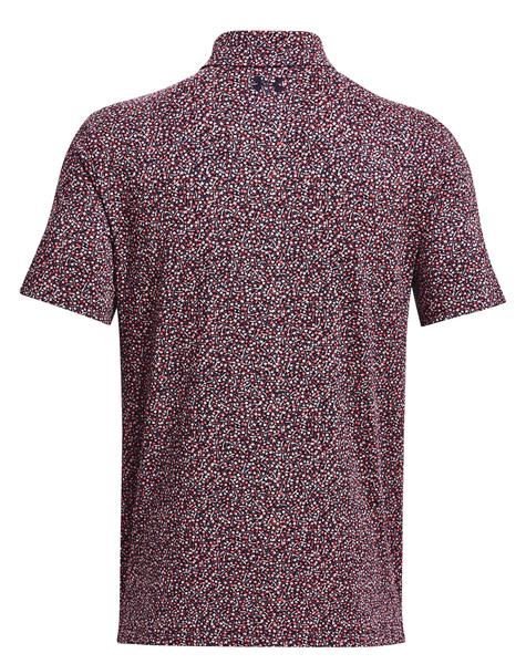 Under Armour Playoff 3.0 Printed men's polo, navy