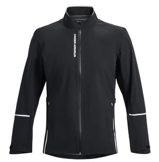 Under Armour Stormproof Cloudstrike men's jacket, black/white