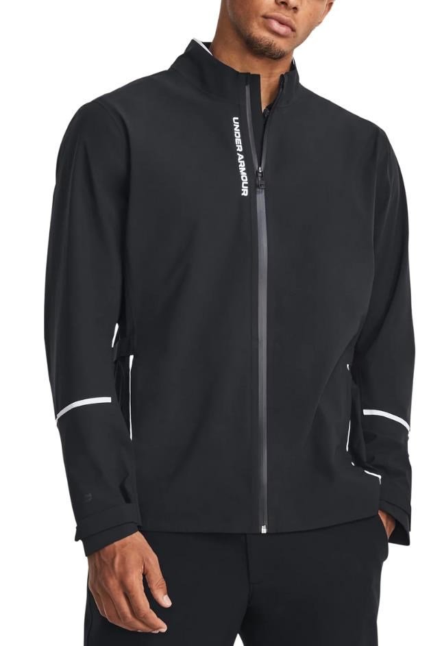 Under Armour Stormproof Cloudstrike men's jacket, black/white