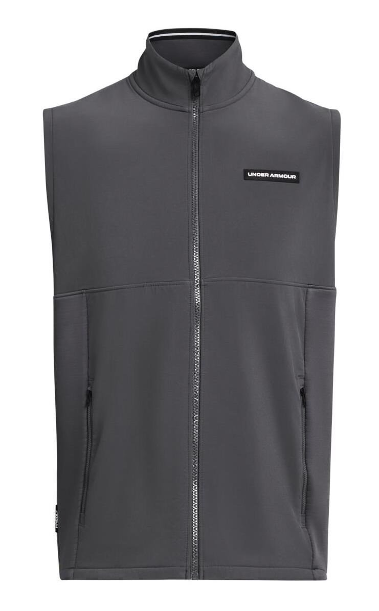 Under Armour Storm Daytona men's vest, castelrock/white