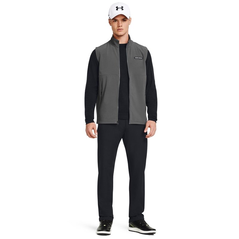Under Armour Storm Daytona men's vest, castelrock/white