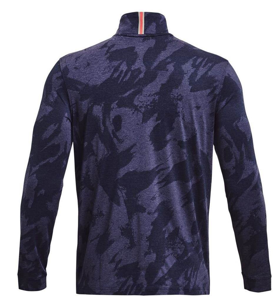 Under Armour Playoff Jacquard 1/4 Zip men's sweatshirt, navy