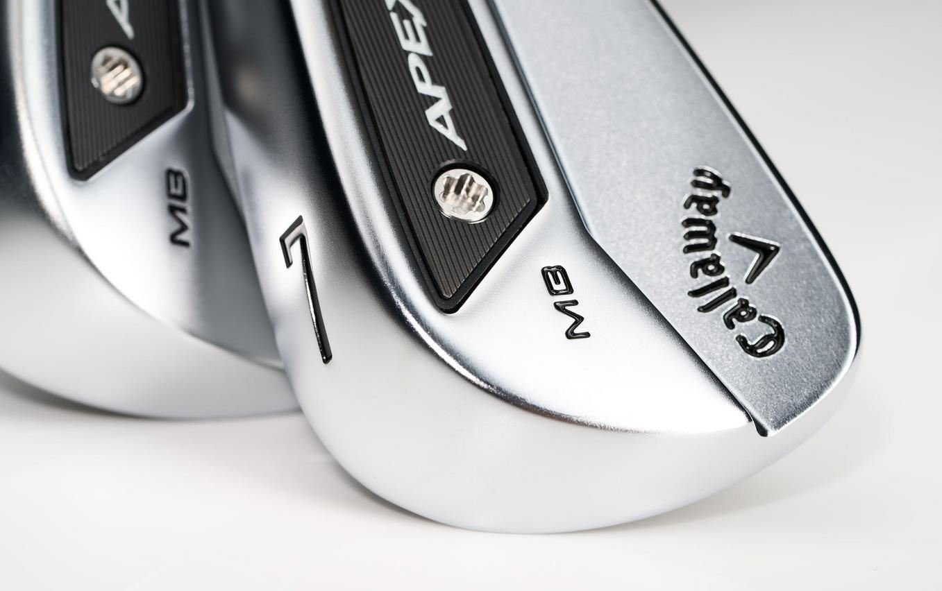 Callaway Apex MB 24 Chrome men's irons, steel