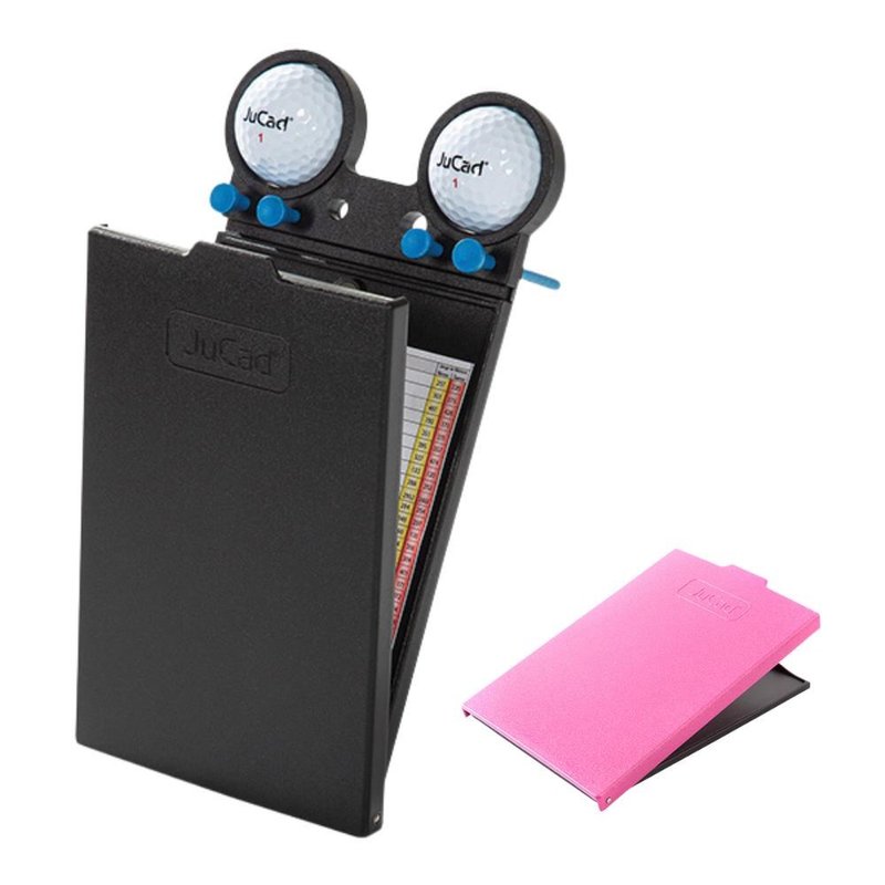 JuCad GRP scorecard holder, black/pink