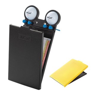 JuCad GRP scorecard holder, black/yellow
