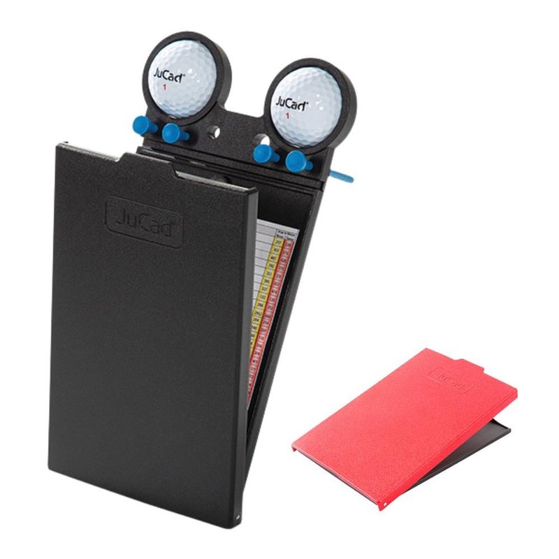 JuCad GRP scorecard holder, black/red