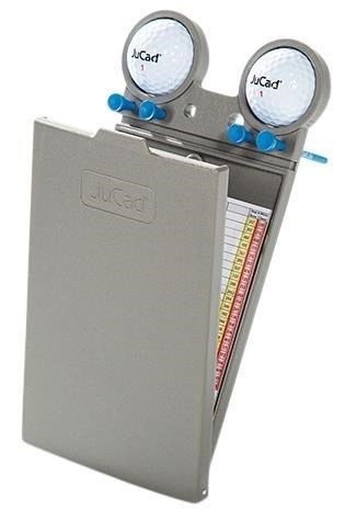 JuCad GRP scorecard holder, titanium/green