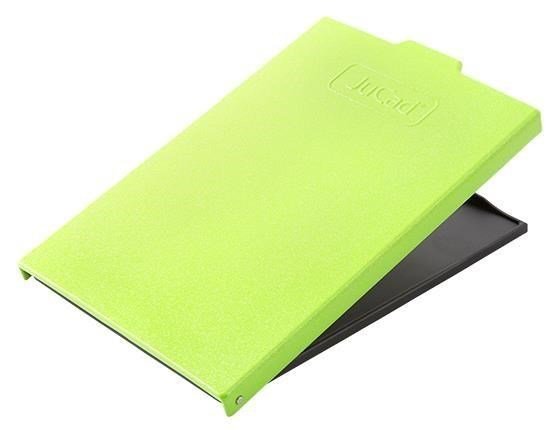 JuCad GRP scorecard holder, titanium/green