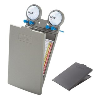 JuCad GRP scorecard holder, titanium/black