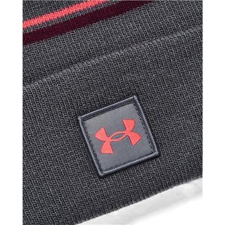 Under Armour Halftime Pom men's beanie, pitch gray/dark moon