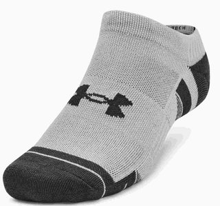 Under Armour Performance Tech unisex socks (3 Pairs), mod gray