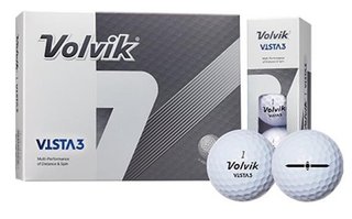 Volvik VISTA 3 golf balls