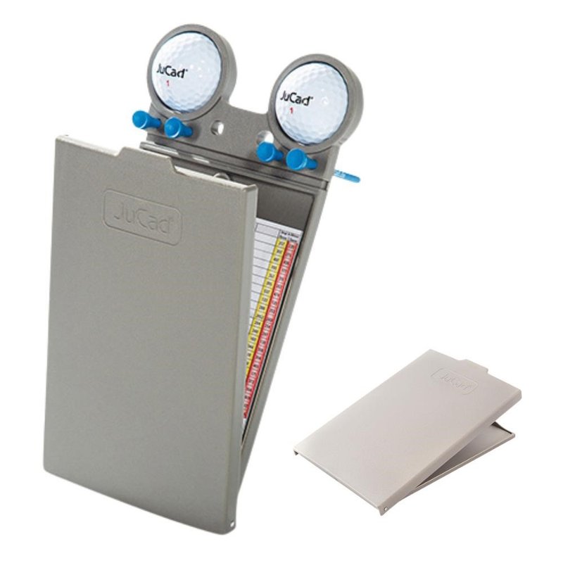 JuCad GRP scorecard holder, titanium/titanium
