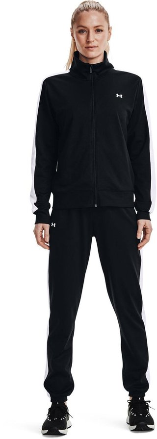 Under Armour Tricot ladies tracksuit, black