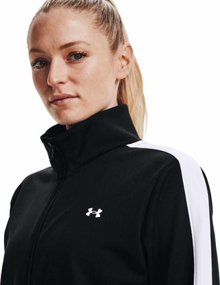 Under Armour Tricot ladies tracksuit, black