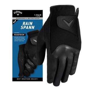Callaway Rain Spann 2023 mens golf gloves (pair), black