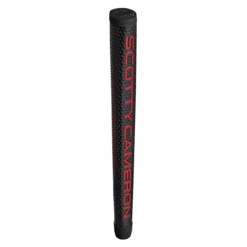 Scotty Cameron Matador putter grip, black/red, midsize