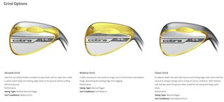 Cobra SNAKEBITE Silver Versatile men's wedge, steel