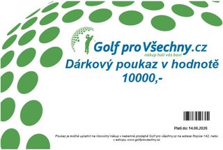 Ostatní Dárkový poukaz v hodnotě 10000,- Gift Voucher