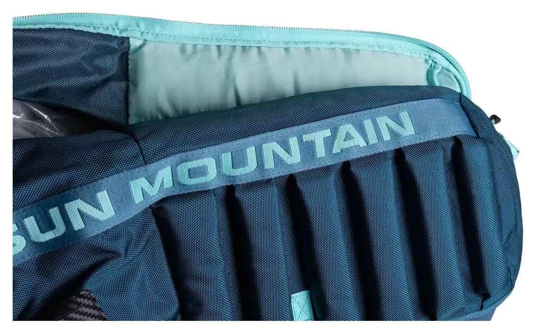 Sun Mountain Kube travel cover, blue/spruce/waterfall