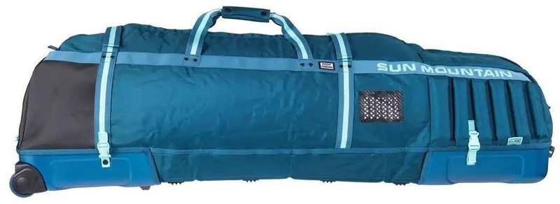 Sun Mountain Kube travel cover, blue/spruce/waterfall