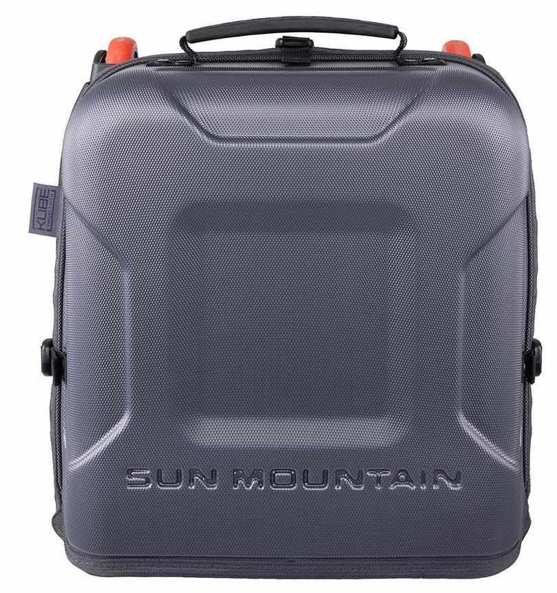 Sun Mountain Kube travel cover, steel/black/rush red