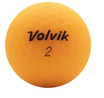 Volvik VIMAT golf balls, orange
