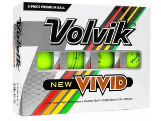 Volvik VIVID golf balls, green