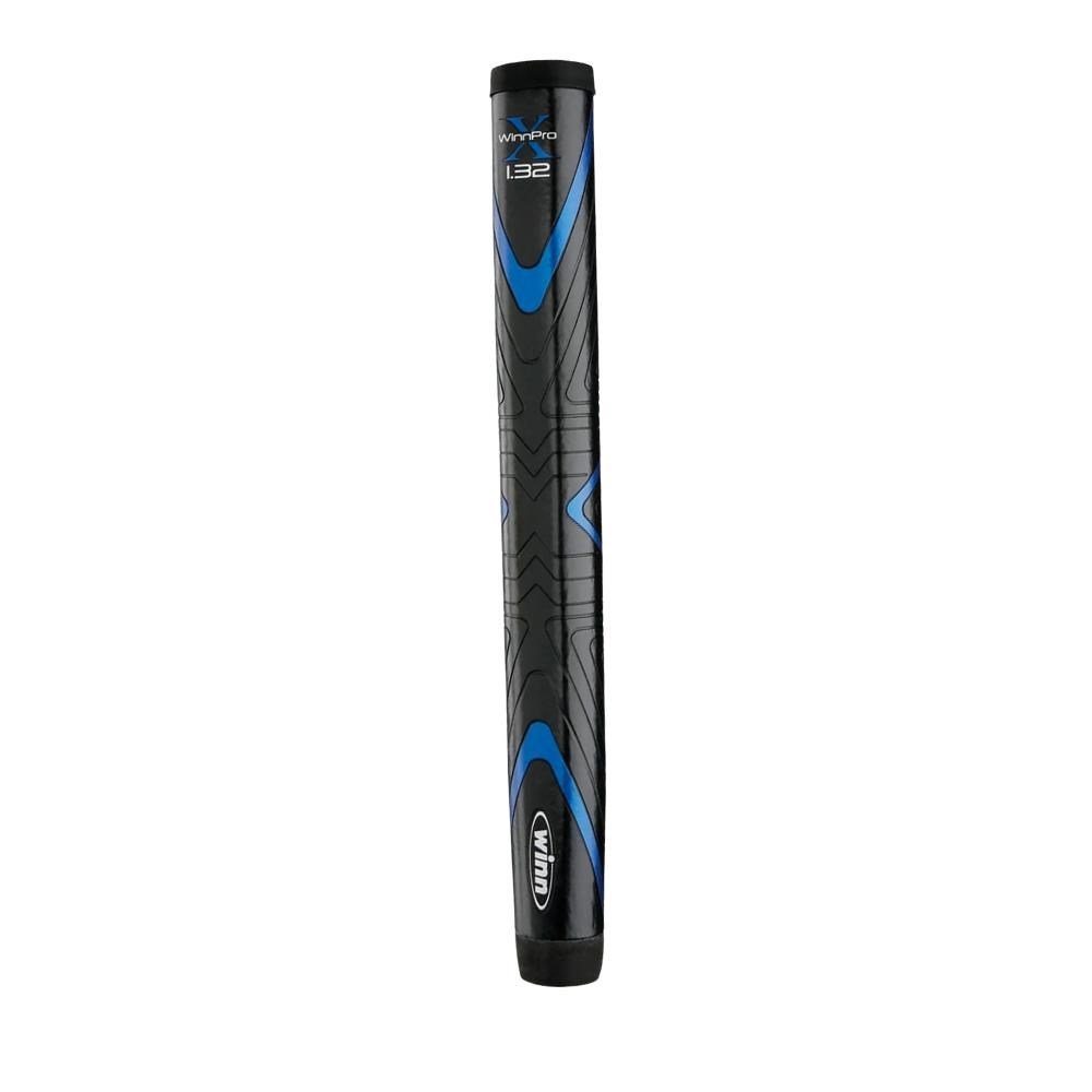 Winn Excel Pro X 1.32 putter grip, black/blue
