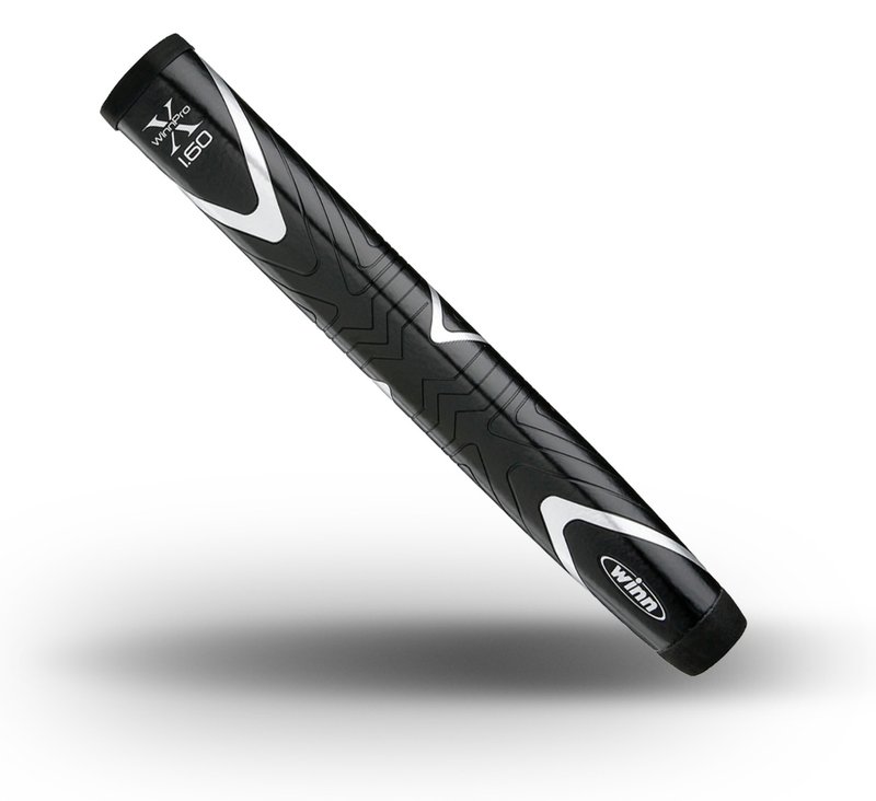 Winn WinnExcel WinnProX 1.60" putter grip, black