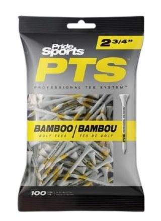 Pride Sports PTS Bamboo Golf Tees 69mm, 100pcs