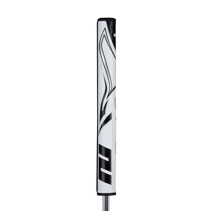 SuperStroke Zenergy Tour 2.0 putter grip, white/black