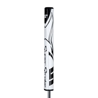 SuperStroke Zenergy Tour 2.0 putter grip, white/black