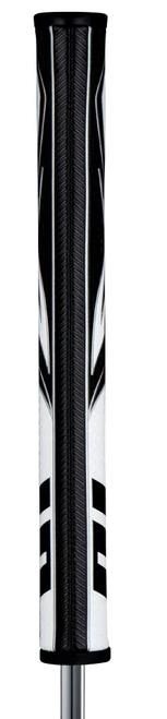 SuperStroke SuperStroke Zenergy Pistol GT 1.0 Putter Grip, Black/White