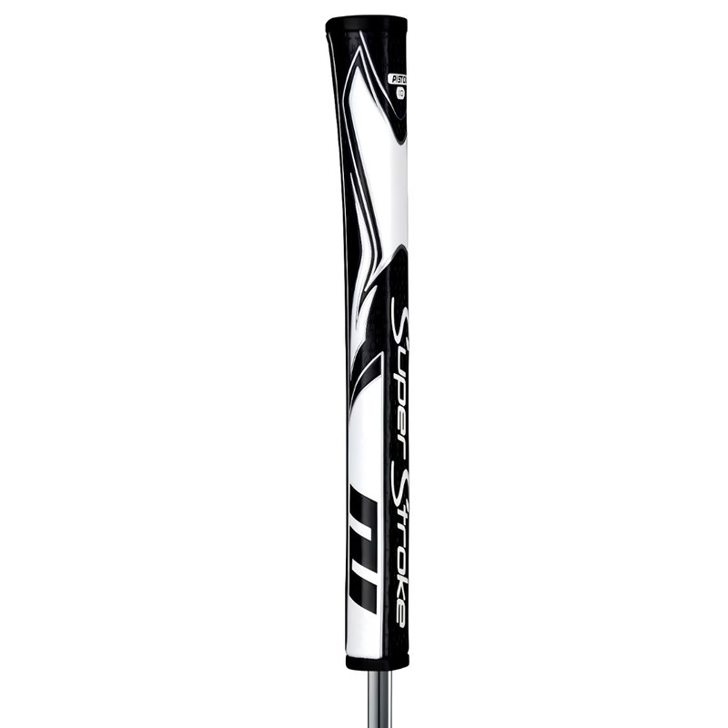 SuperStroke SuperStroke Zenergy Pistol GT 1.0 Putter Grip, Black/White