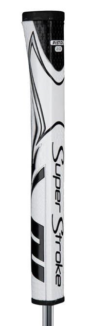 SuperStroke SuperStroke Zenergy Pistol GT 2.0 putter grip, white/black