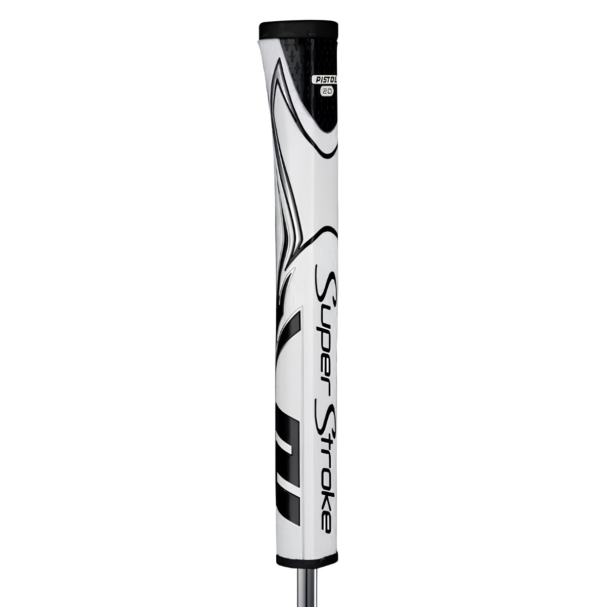 SuperStroke SuperStroke Zenergy Pistol GT 2.0 putter grip, white/black