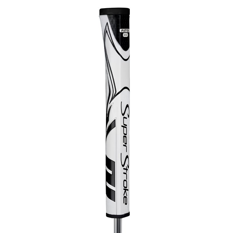 SuperStroke SuperStroke Zenergy Pistol GT 2.0 putter grip, white/black