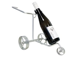 JuCad Miniature Trolley Wine Bottle Holder