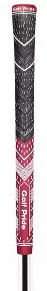 Golf Pride MCC Teams grip (.60 RND), midsize, dark red/white