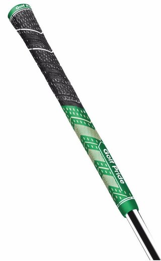 Golf Pride New Decade Multi Compound MCC Teams Grip, Standard, Green/Gold