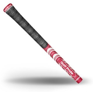 Golf Pride MCC Teams grip, standard, red/white