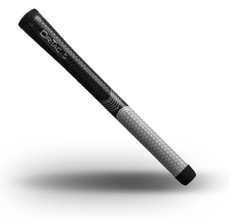 Winn DriTac LT (Less Taper) grip, standard, black/grey