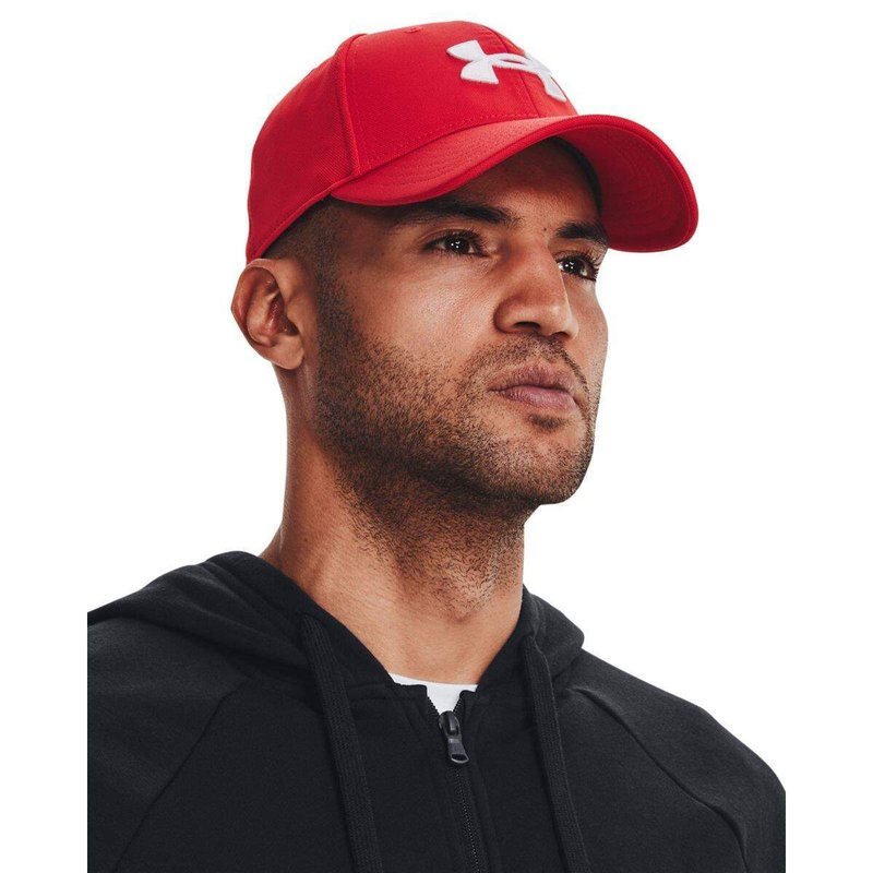Under Armour Blitzing men's cap, red